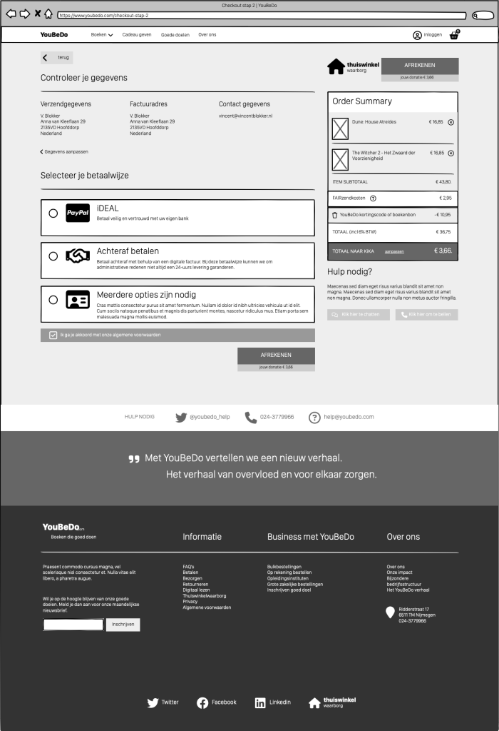 Reducing friction and increasing trust at the point of conversion.